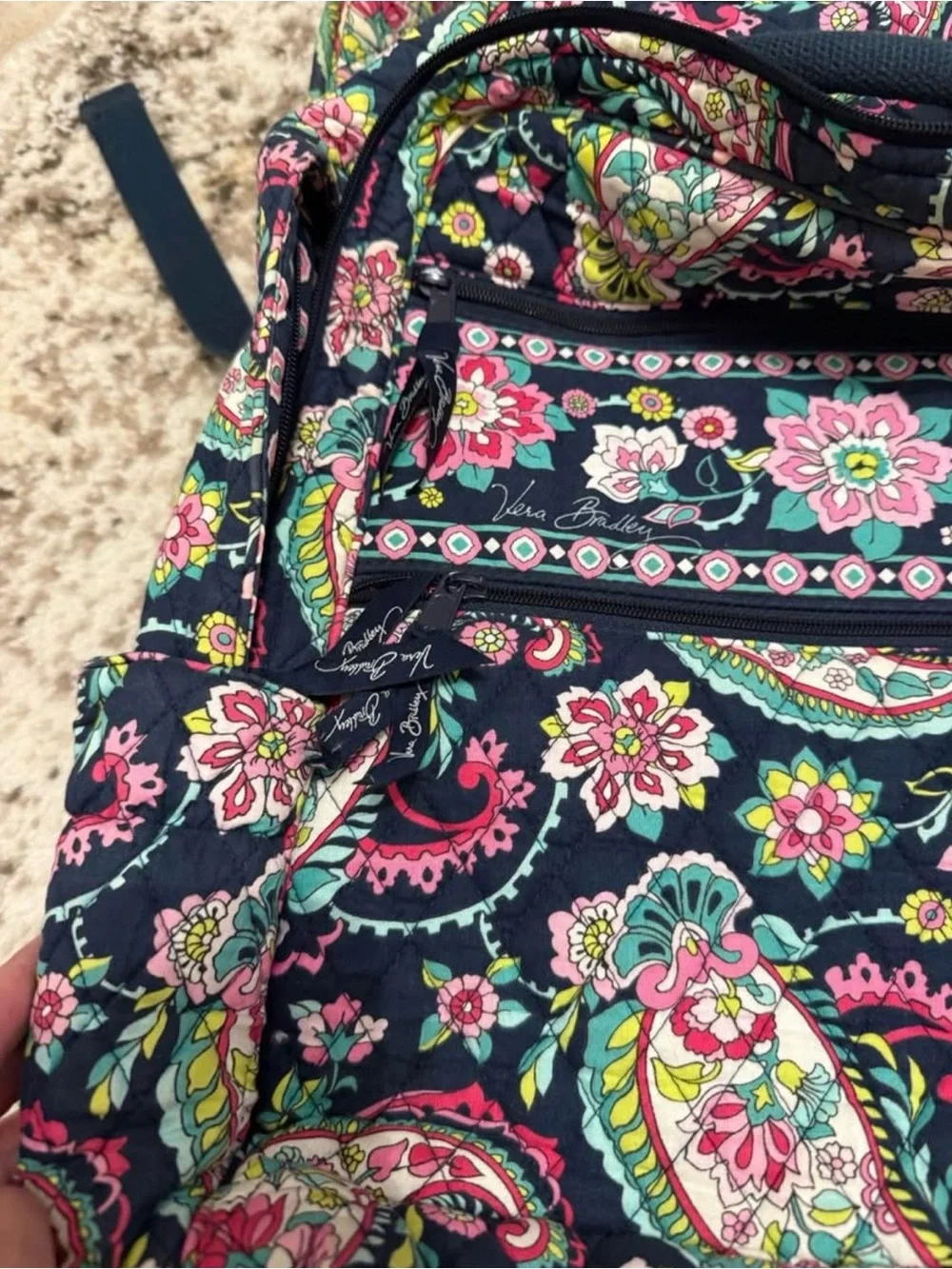 Vera Bradley Petal Paisley Backpack